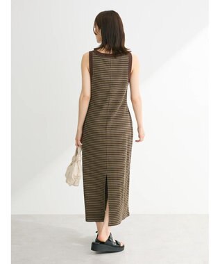 Green Parks ・ＳＵＧＡＲ　ＳＰＯＯＮ　ボーダーアメスリワンピース Khaki