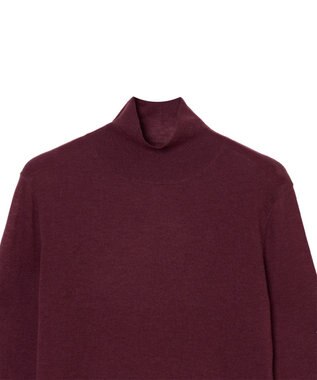 JOSEPH 【WEB＆OUTLET限定】ウールエアー ハイネックニット Merlot