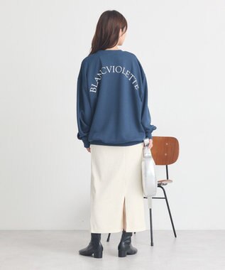 earth music&ecology コーデュロイナロースカート Ivory