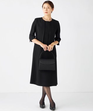 自由区 FORMAL 【定番】シンプルハンドバッグ ブラック系