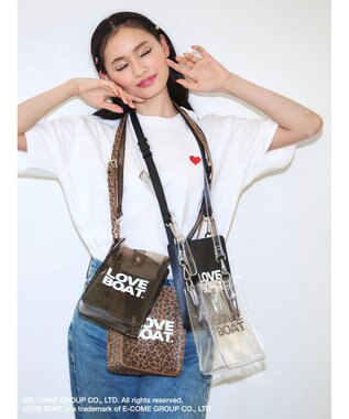 Green Parks ■別注　ＬＯＶＥ　ＢＯＡＴ　クリアショルダー Black