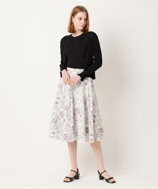 TOCCA 【大人百花掲載】【洗える】SPRING PICNIC CARDIGAN カーディガン ブラック系