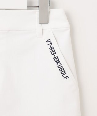 23区GOLF 【WOMEN】【防透/ストレッチ/撥水】スケトラドビーストレッチ モチーフ スカート ホワイト系