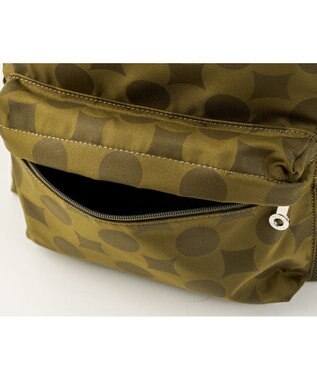 MIYABIYA La quoh with kirakaracho 南蛮七宝ベーシックプリント NEWリュック 鶯(カーキ)