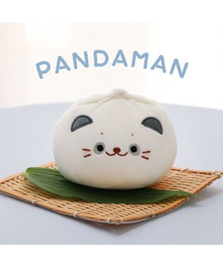 Mother garden しろたん 白いもの マスコット 《パンダまん》 パンダまん