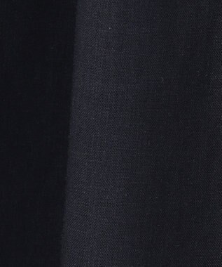 自由区 L 【17号サイズまで展開・WEB限定カラーあり】シアーラミーローンスキッパーシャツ ワンピース ネイビー