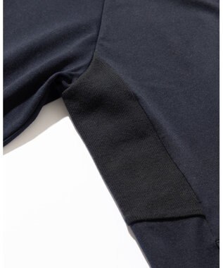 JOSEPH ABBOUD MOUNTAIN 【接触冷感性/速乾性/放湿性】 ICE PACKリバー天竺 ZIP アウター ネイビー系