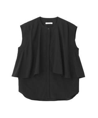 AMERICAN HOLIC 【マルチ機能】レイヤードデザインブラウス Black