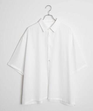 WEGO トロミBIGシャツ（S） ホワイト