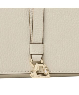 LANVIN en Bleu カルノ かぶせ長財布 オフホワイト