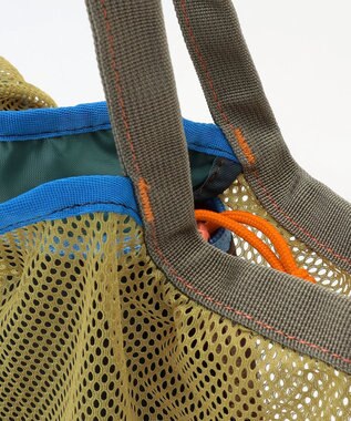 JOSEPH ABBOUD MOUNTAIN 【軽量/パッカブル】COTOPAXI - Arenilla Mesh Tote - Del Dia メッシュ トートバッグ ホワイト系