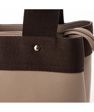 UNBILLION cachecache テープディテール2wayパーテーショントート オーク