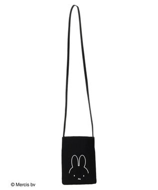 Green Parks ｍｉｆｆｙ／ナイロンスマホショルダー Black