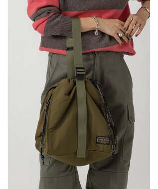 CRAFT STANDARD BOUTIQUE ＜PENDLETON × MARIE INABA＞ DRAW 2WAY BAG Olive