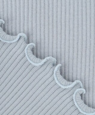 組曲 KIDS 【110-140㎝】リブリボン トップス サックスブルー系