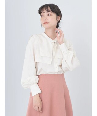 earth music&ecology ２ＷＡＹ衿ブラウス Flower