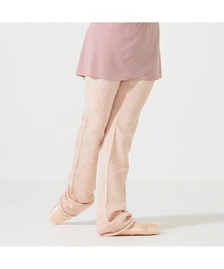 Chacott ◎【Nela ライン】レッグウォーマー ヨーロピアンピン杢