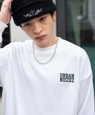 WEGO 【2点SET】アクセ付き裏シャギーグラフィックプルオーバー