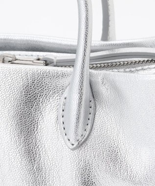 BEIGE， 【一部店舗限定】MARY AL TERNA /  RIKYU レザーショルダーバック Silver