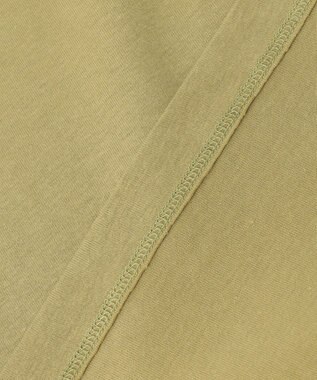 ANY L モックネックフレンチスリーブプルオーバー マスタード