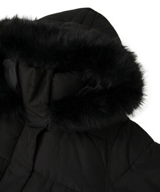 Green Parks ・ｓｗｉｎｇ　ｂｙ　ファイバーダウンベルト付コート Black