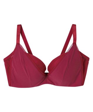 une nana cool さあわたし シンプル 脇高ブラジャー レッド