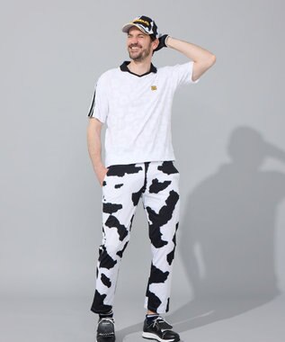 FILA GOLF／marie claire 【Loudmouth】柄ロングパンツ Cowz