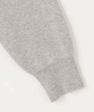 J.PRESS LADIES 【洗える】SECOND PRINCE モックネック ニット ライトグレー系