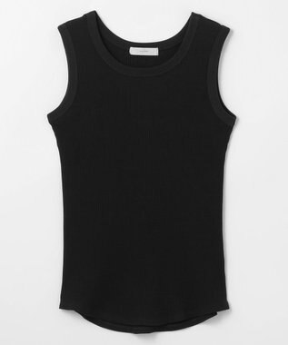 リブタンクトップ