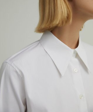 BEIGE， ALBERT / シアーシャツ White