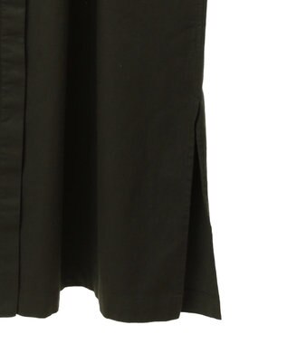 CRAFT STANDARD BOUTIQUE 刺繍入ツイルワンピース Black