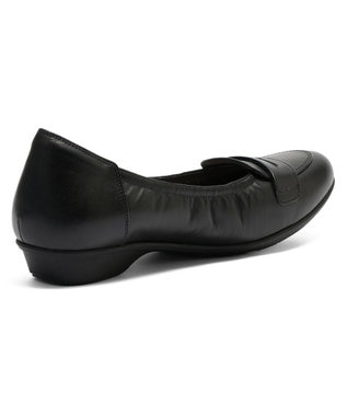 ASICS WALKING ペダラ レディース 2E 2.0cmヒール ブラック系