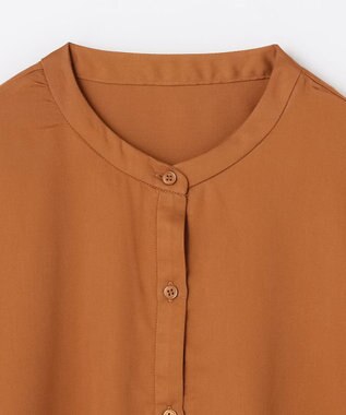 ANY エニィファンクションペプラムブラウス マスタード