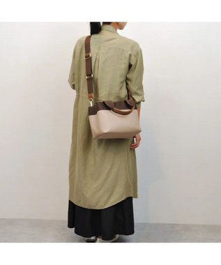 UNBILLION cachecache テープディテール2wayパーテーショントート オーク