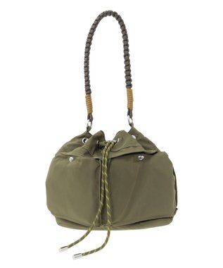 Green Parks ａｎｄｍｉｋｋａ．パラコードナイロンショルダーリュック Khaki