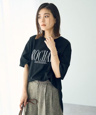 YECCA VECCA 【UVカット】ロゴBIGTee Black