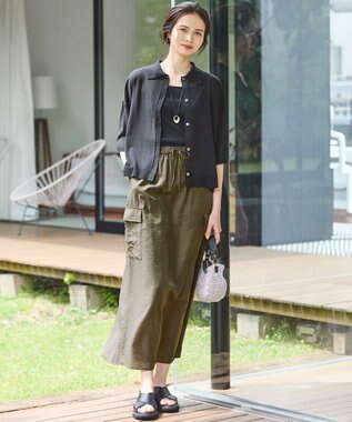 23区 メタルリングトップ ネックレス シルバー系