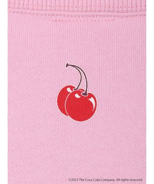 earth music&ecology 別注Ｃｈｅｒｒｙ　Ｃｏｋｅ「R」スウェット Light Pink
