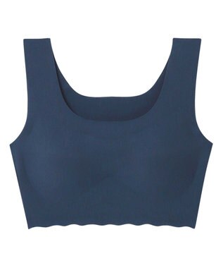 une nana cool 綿混フラット仕上げ　ノンワイヤーブラジャー　　【全サイズ同一価格】 KO