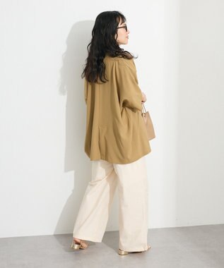CRAFT STANDARD BOUTIQUE 半袖テーラードジャケット Beige