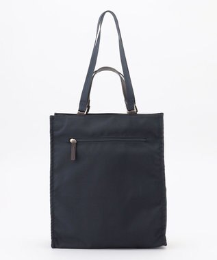 LA BAGAGERIE 縦長スクエアトート ネイビー