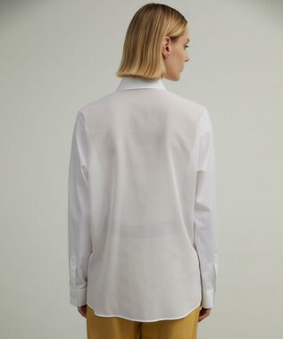 BEIGE， ALBERT / シアーシャツ White