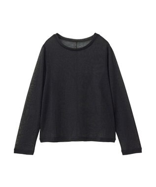 earth music&ecology ラメシアープルオーバー Black