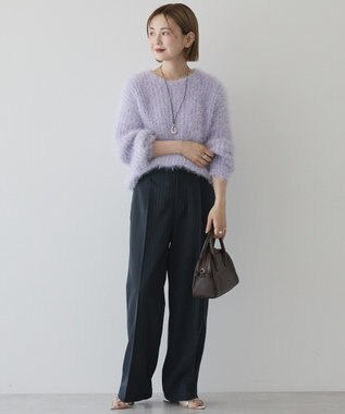 AMERICAN HOLIC シャギーニットプルオーバー Lilac