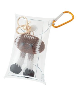 AMERICAN HOLIC ポーチinラグビーくんチャーム Brown