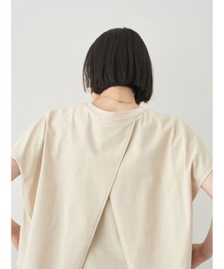 AMERICAN HOLIC レイヤードフレンチスリーブカットチュニック Ivory