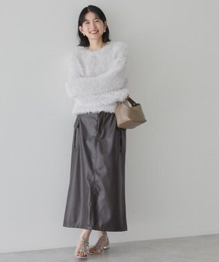AMERICAN HOLIC シャギーニットプルオーバー Light Gray