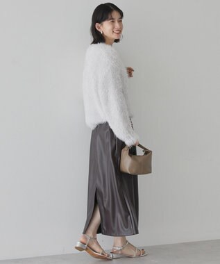 AMERICAN HOLIC シャギーニットプルオーバー Light Gray