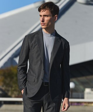 GOTAIRIKU セットアップ対応【カイテキ７機能】ドライジャージー ジャケット_ヘリンボーン柄(26年モデル)