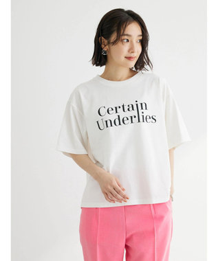 Green Parks ＳＥＴ２点　チュール＋ロゴＴｅｅ Off White